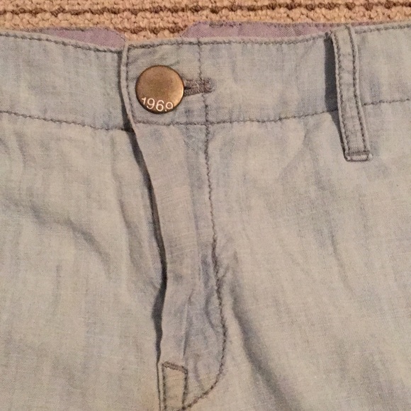 Light blue boyfriend shorts - Picture 2 of 4